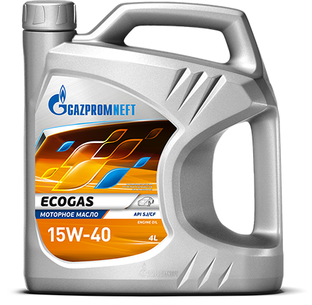 Gazpromneft Ecogas 15W-40 кан.4л (3 524 г) ЯНОС ГПн