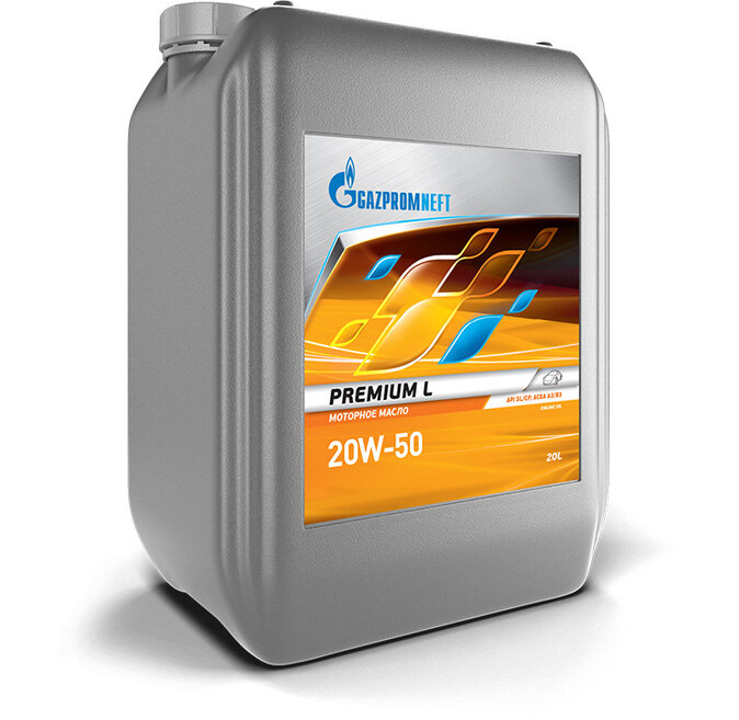 Gazpromneft Premium L 20W-50 кан.20л (18 150 г) ГПн