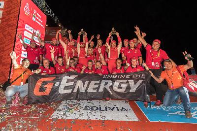  При поддержке масел G-Energy команда МАЗ-СПОРТавто стала серебряным призером «Дакара»