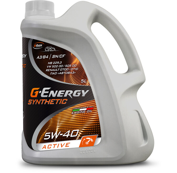 G-Energy Synthetic Active 5W-30 кан.50л (40,57 кг) /