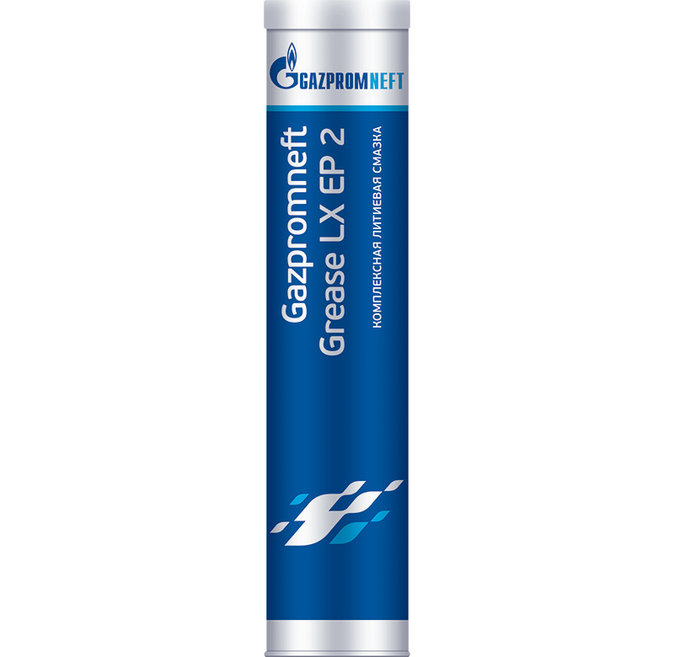 Смазка Gazpromneft Grease LX EP 2 картридж 400 г ЯНОС ГПн
