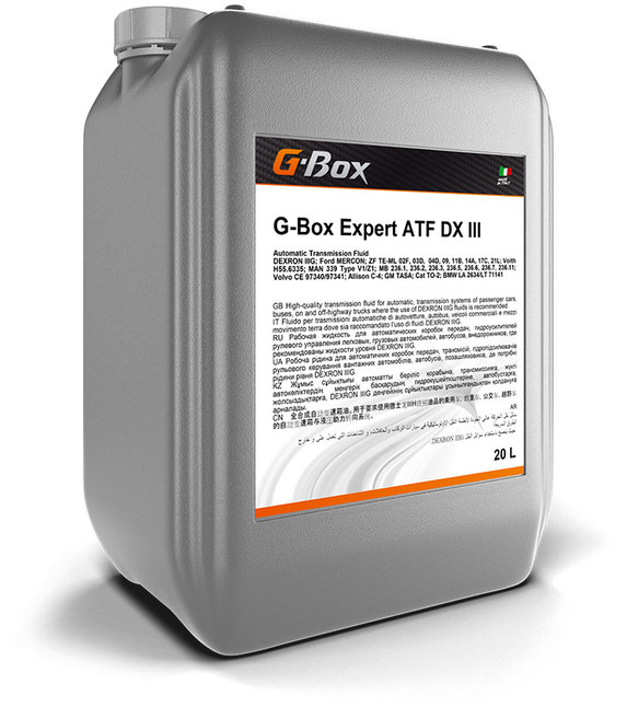 G-Box Expert ATF DX III кан.20л (17 500 г)